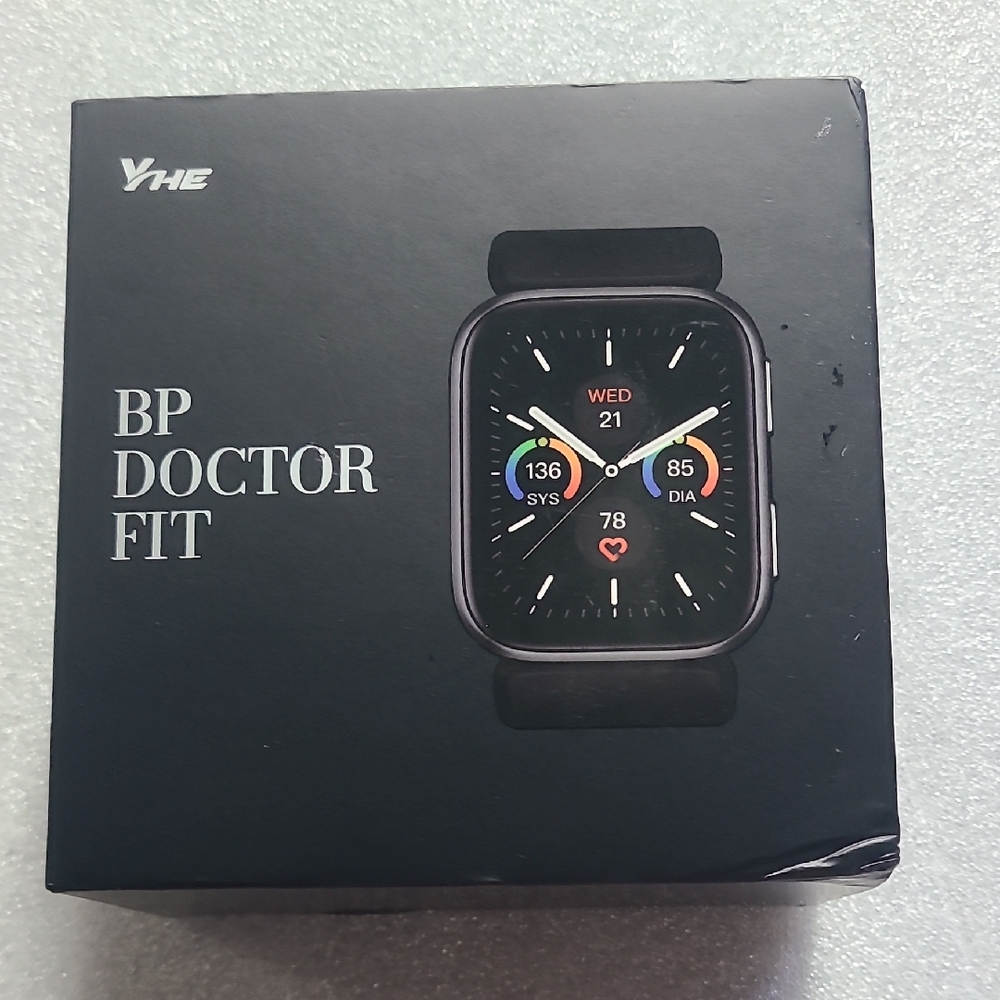 BP Doctor Fit Smartwatch - Black